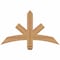 Ekena Millwork Alberta Smooth Timber Gable Bracket, Western Red Cedar, 36"W x 21"H x 1 1/2"D x 3 1/2"F, 14/12 Pitch GBW036X21X0204ALB00SWR - alternate 1
